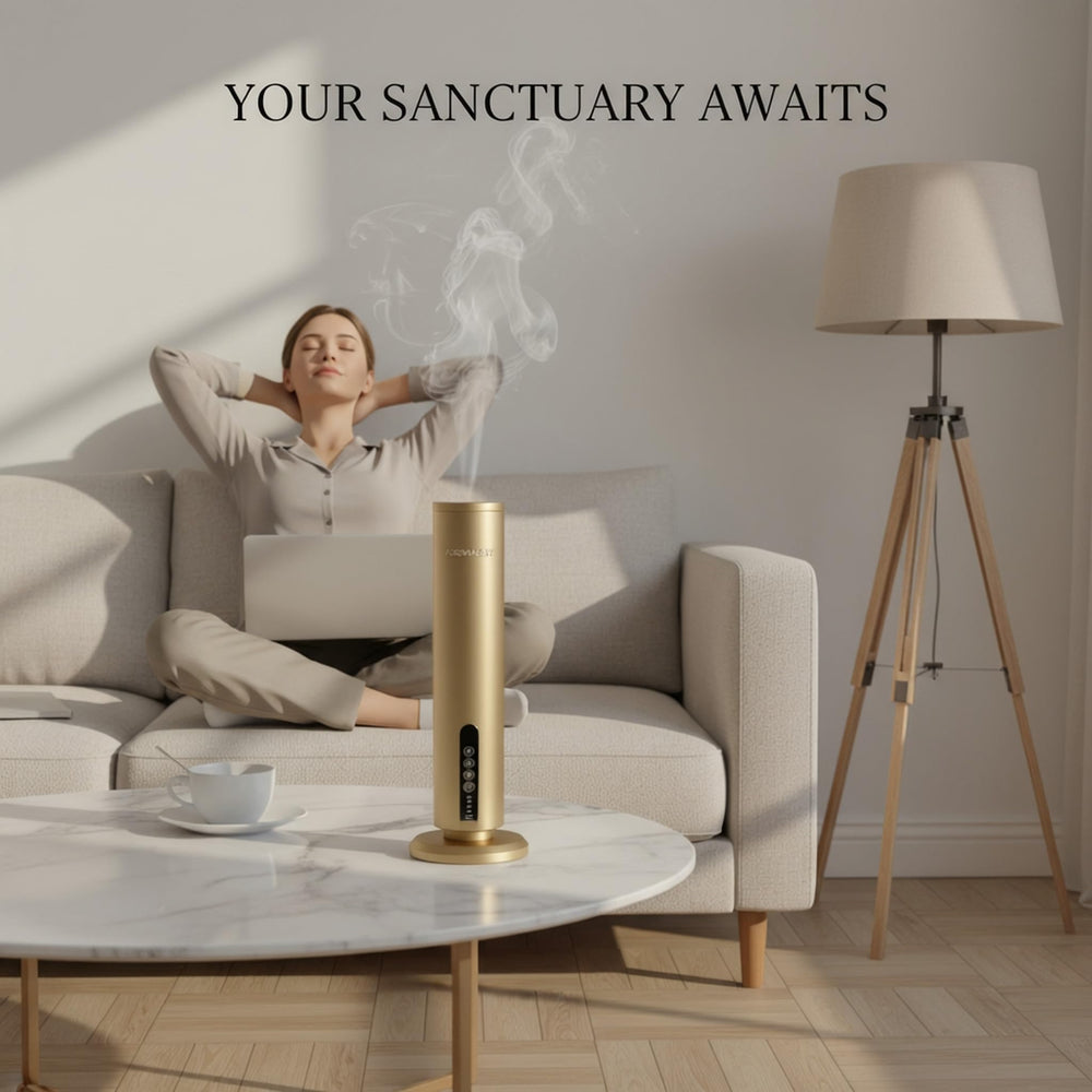 AROMALEV cordless portable diffuser ideal for home or office use