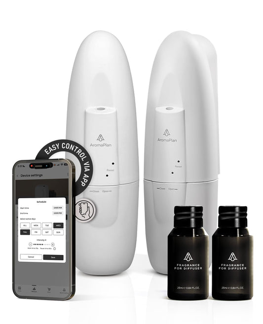 AromaPlan 5-Star Collection dual plug-in diffusers with two fragrances