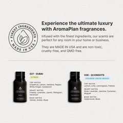 Elegant diffuser design suited for home or hotel environments