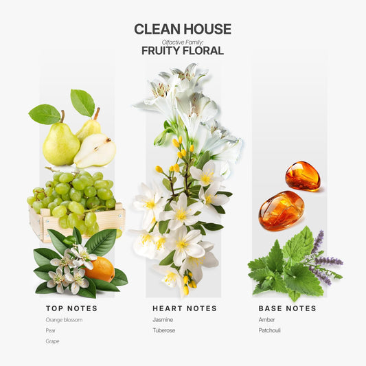 AromaPlan Clean House 16oz packaging close-up