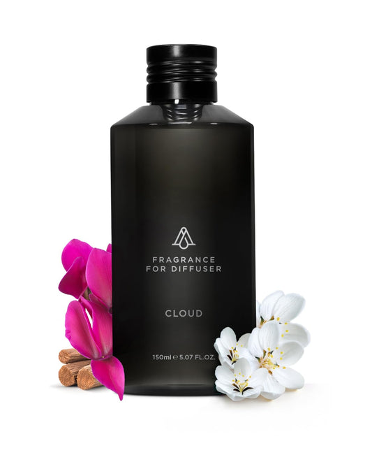 AromaPlan Cloud luxury scent oil bottle, 5.07 oz (150 ml)