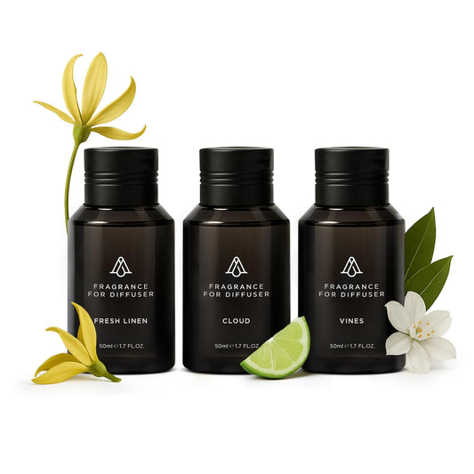 AromaPlan Summer Time Collection three-pack packaging on white background