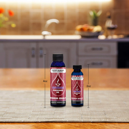 Three 2oz Cherry Almond5 fragrance oil bottles by AROMAR