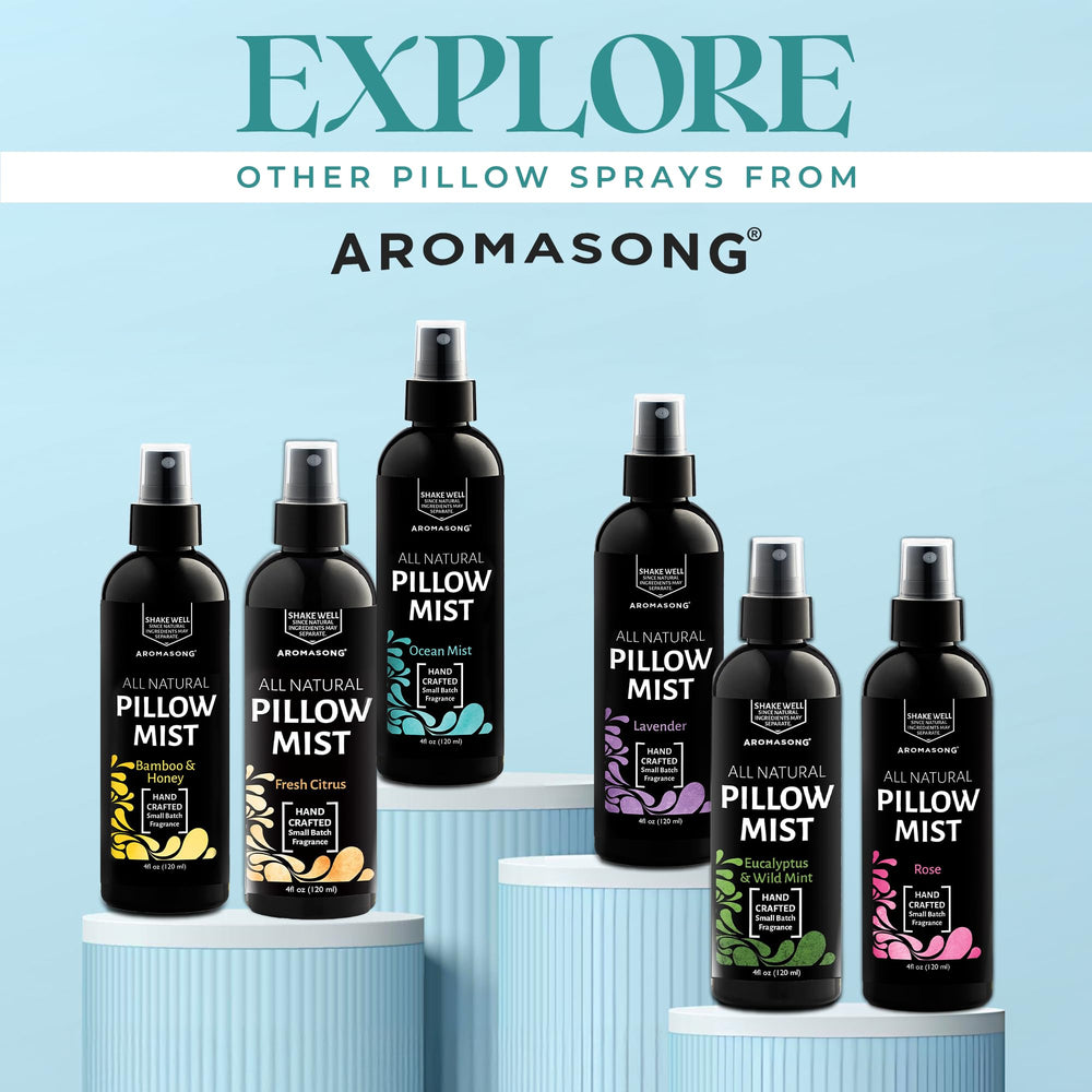 Label close-up: All-Natural, Cruelty-Free pillow spray
