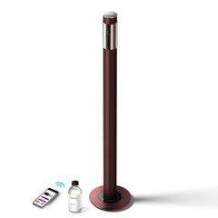 AROMASOUL 40-inch waterless diffuser burgundy front view for premium spaces