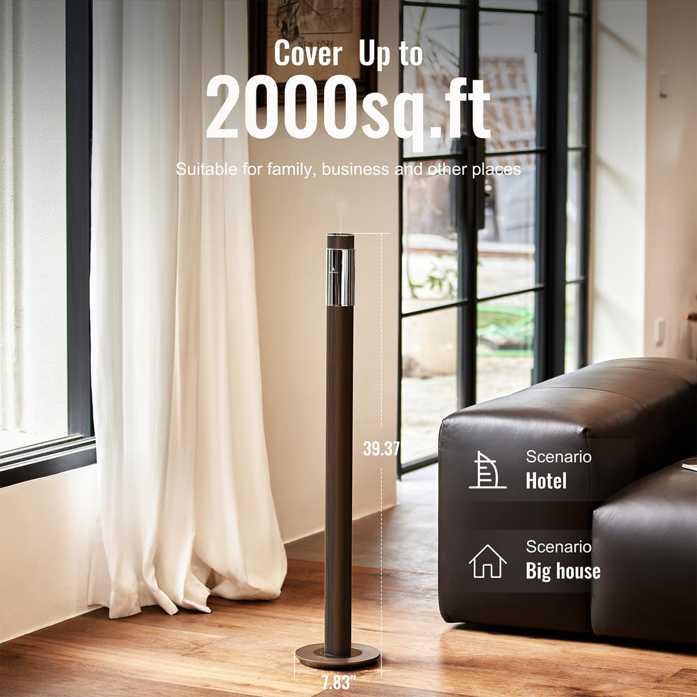 AROMASOUL app-control diffuser Bluetooth interface enables scheduling and smart diffusion