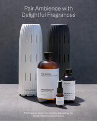 AromaTech Ambience Diffuser White Stone in dining area ambiance
