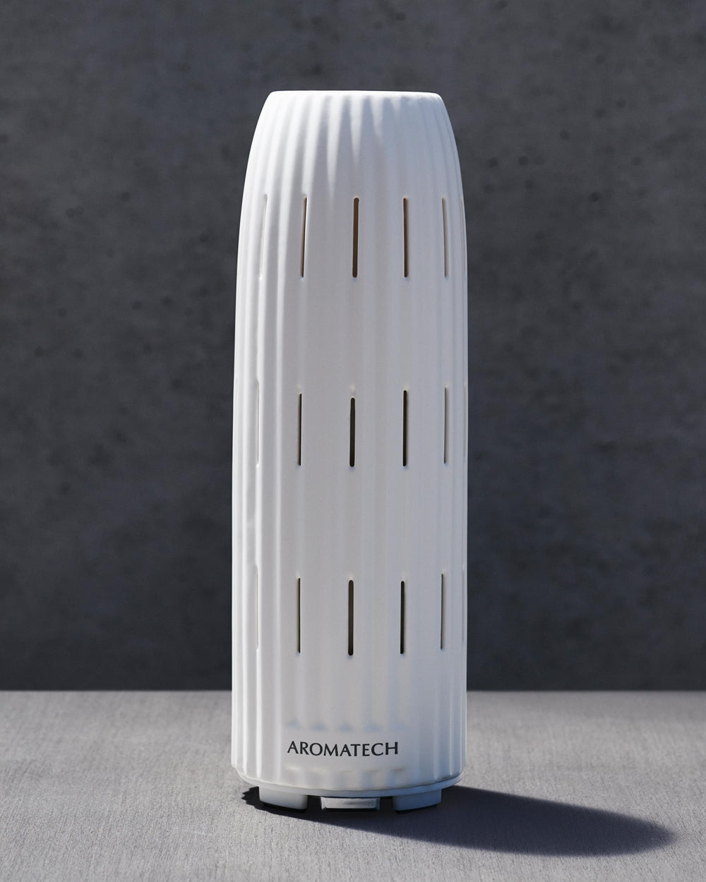 Side view of AromaTech Ambience Diffuser White Stone