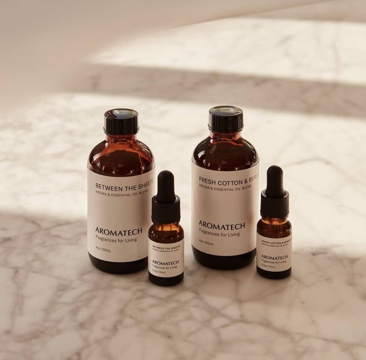 IFRA-certified vegan diffuser oil packaging concept