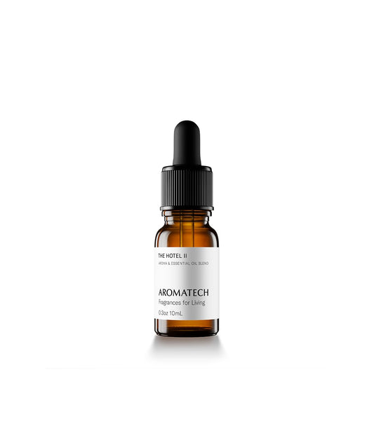 AromaTech Hotel II diffuser oil bottle with Italian lemon and iris notes