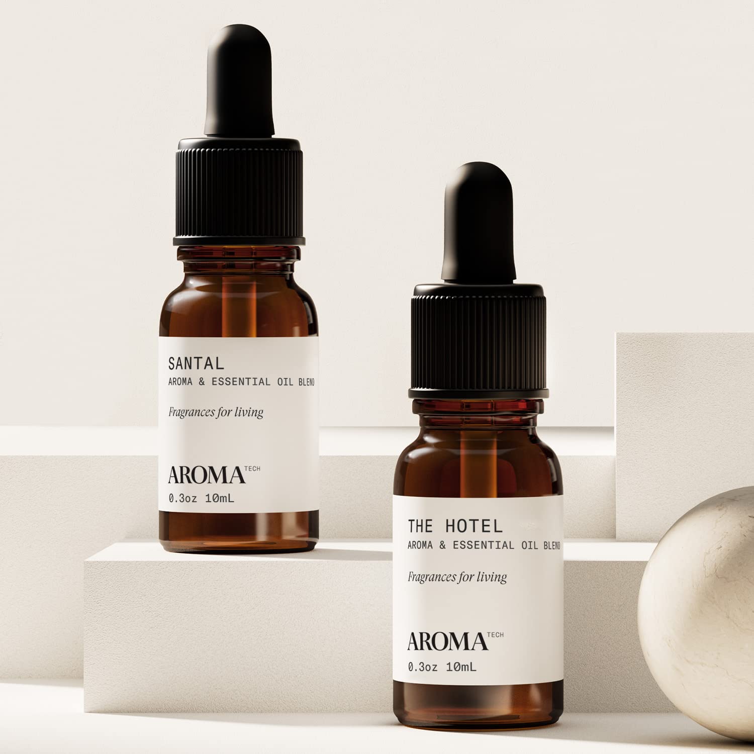 Close-up of The Hotel fragrance label