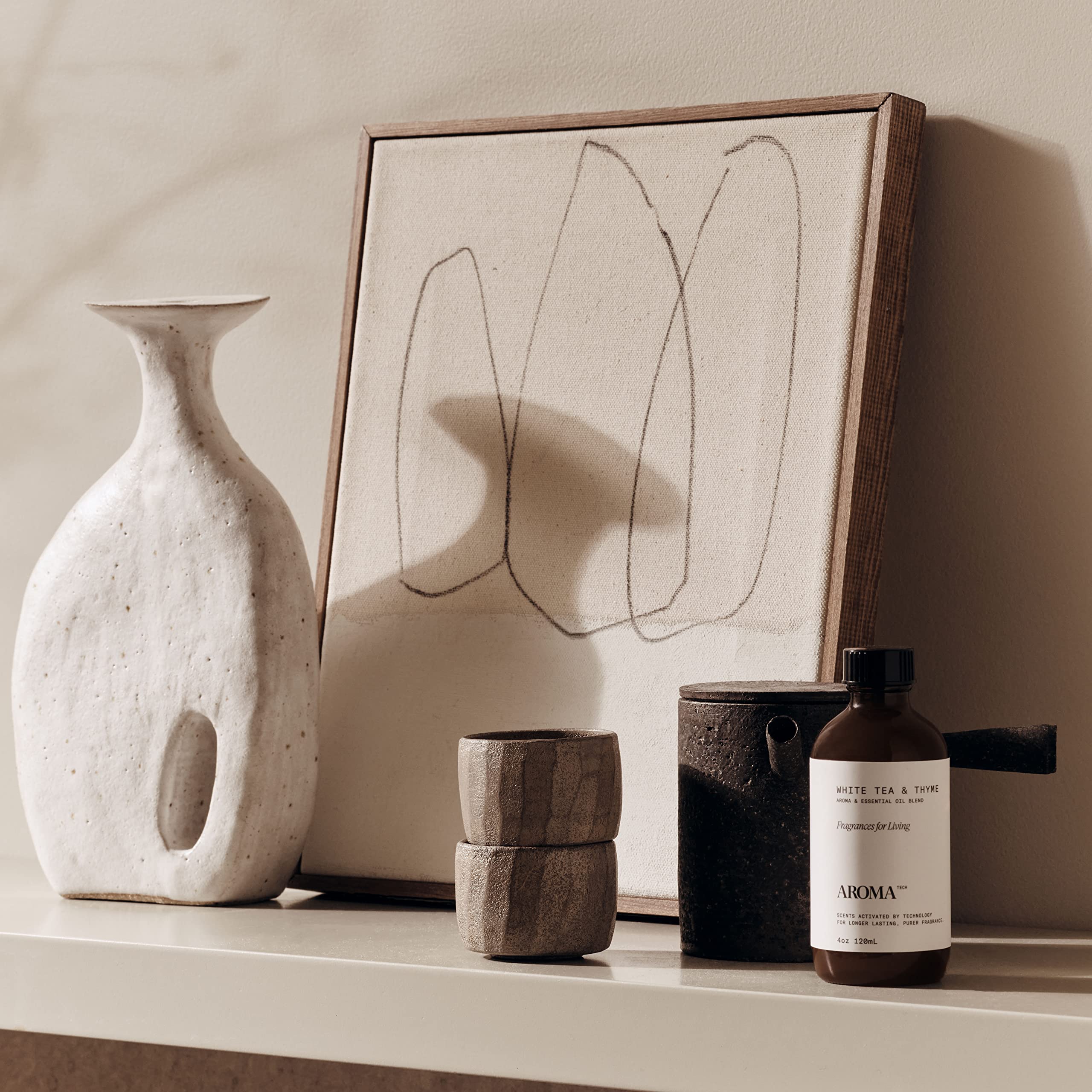 Amber accent in The Hotel & White Tea & Thyme blend