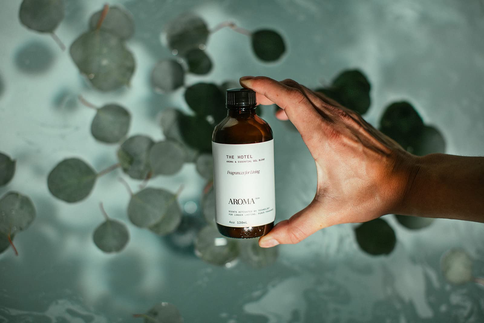 The Hotel & White Tea & Thyme set box and branding