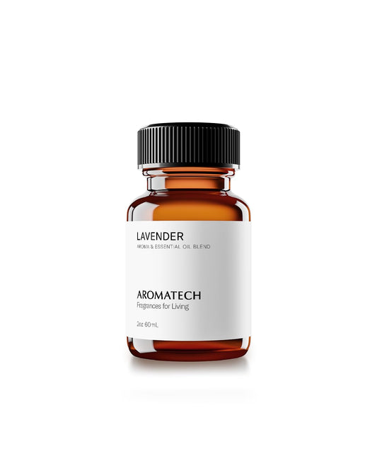 AromaTech Lavender aroma oil blend bottle for calming diffusion and cozy home ambiance