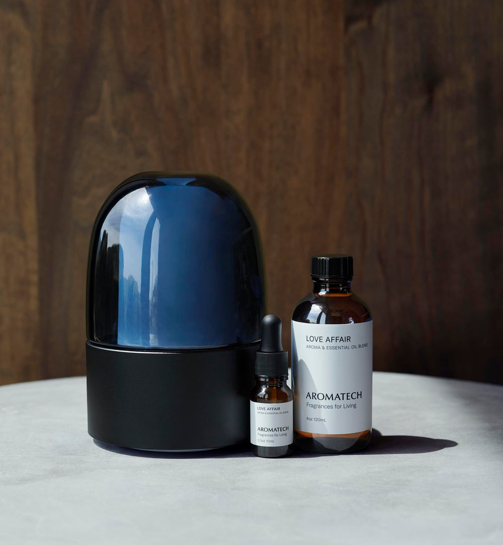 USA-made, vegan and IFRA-certified Love Affair packaging