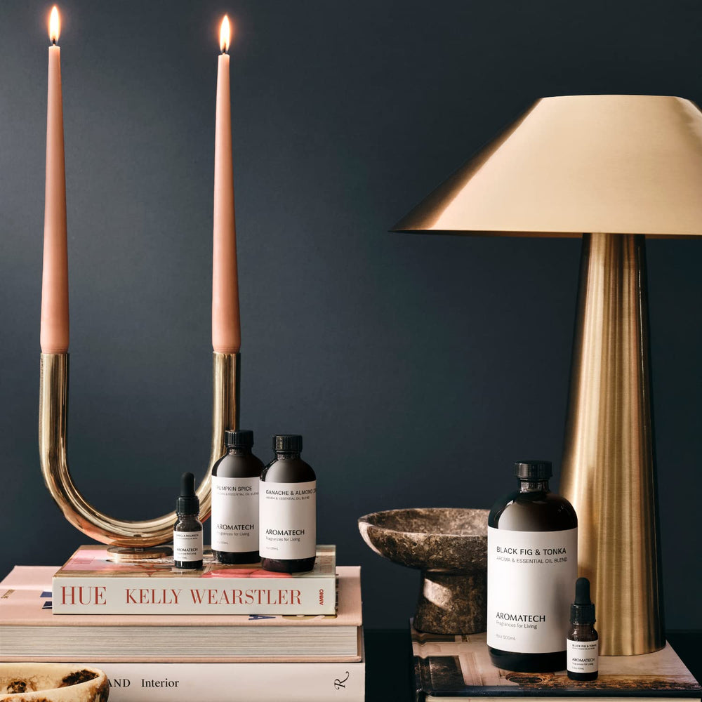 AromaTech Pumpkin Spice packaging and 16 oz (500 mL) bottle