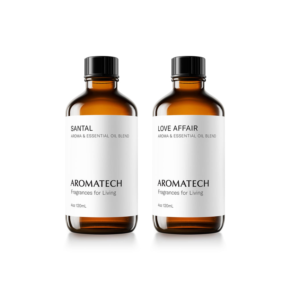 AromaTech Santal & Love Affair Set box packaging