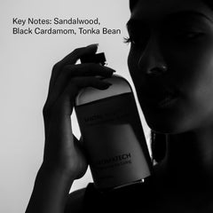 Box and bottle of AromaTech Santal Night 120 ml