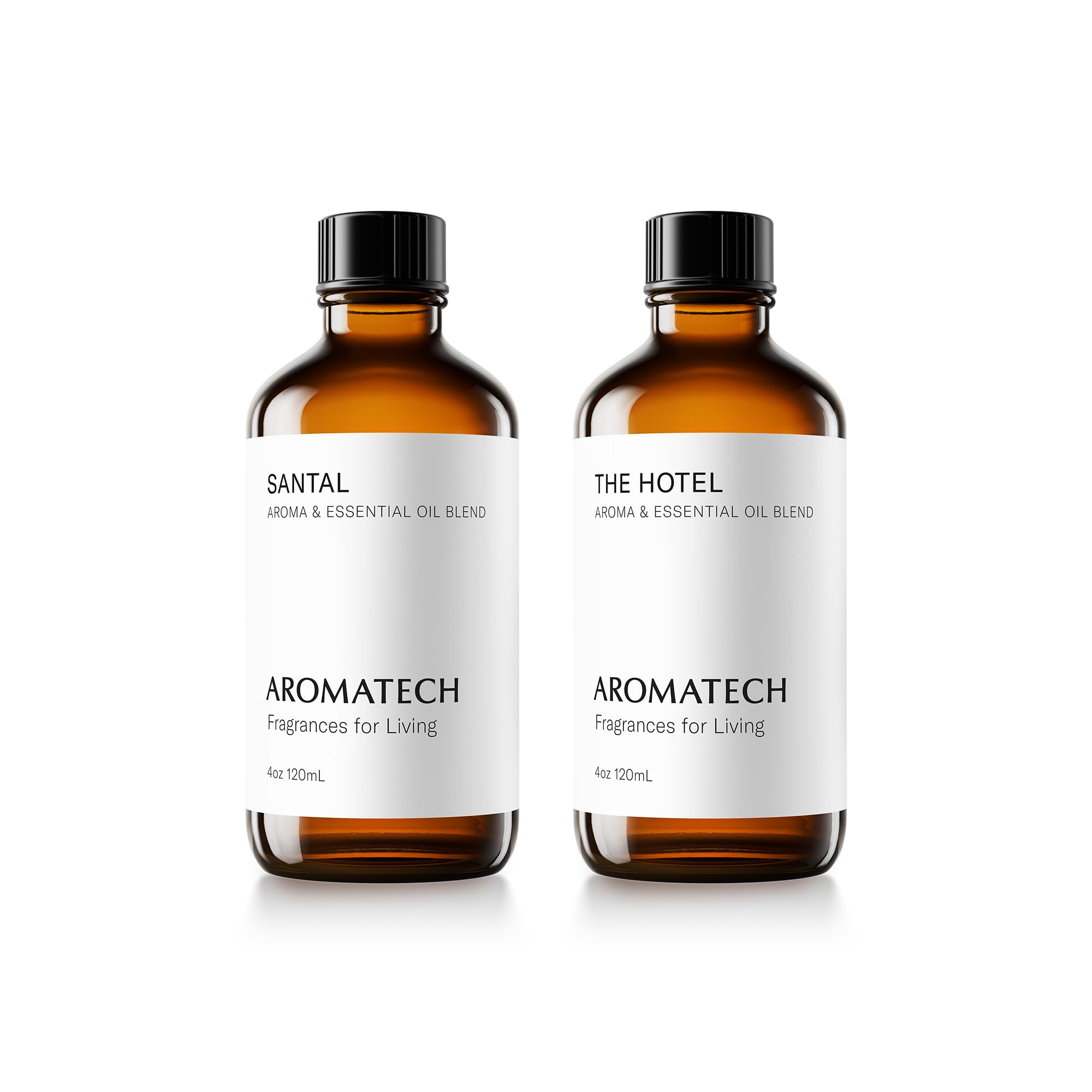 Aromatech Diffuser Box AromaTech Santal & The Hotel Set – 120ml Gift Diffuser Oils – British ...