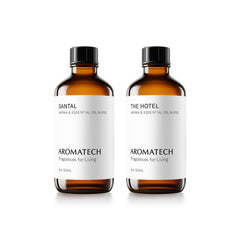 AromaTech Santal & The Hotel Set packaging box