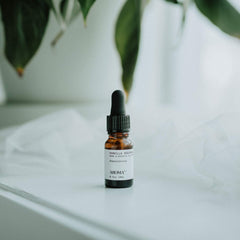 USA-made AromaTech essential oil bottle label
