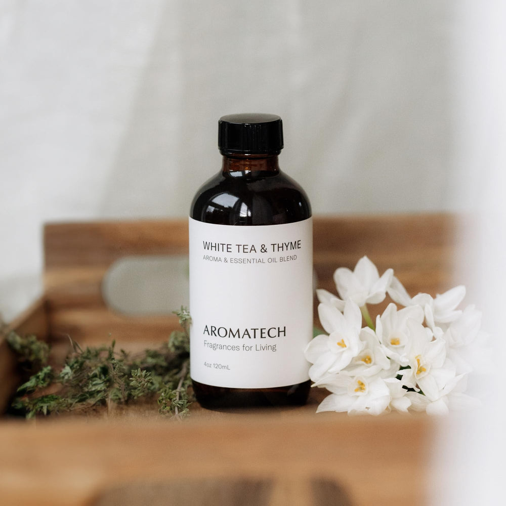 Amber note in AromaTech White Tea & Thyme