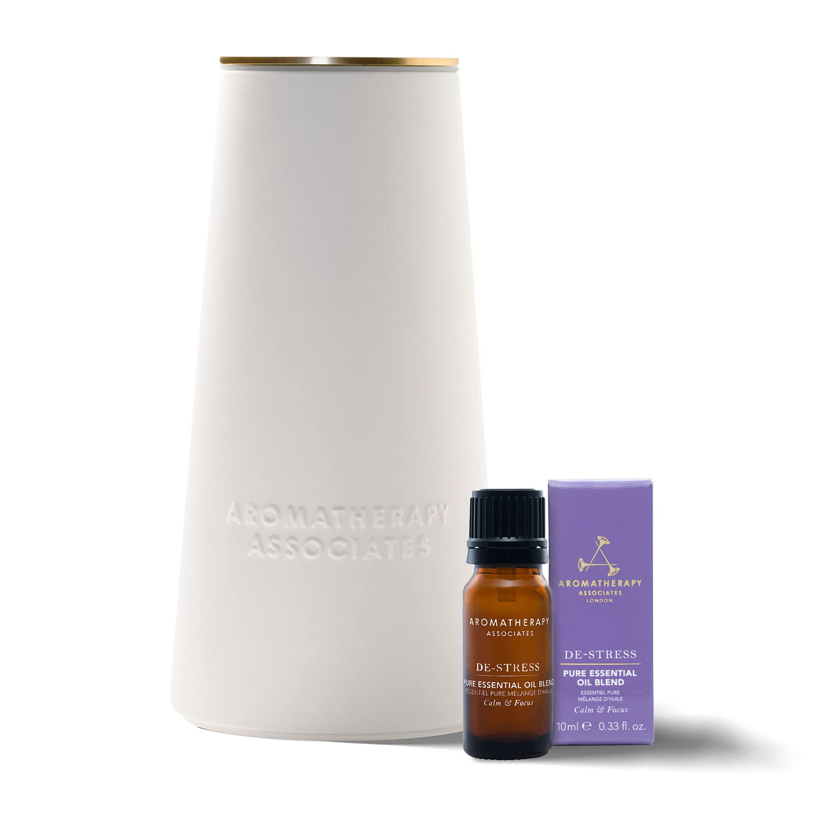 Aromatherapy Associates atomizer ceramic exterior for stylish ambient diffusion