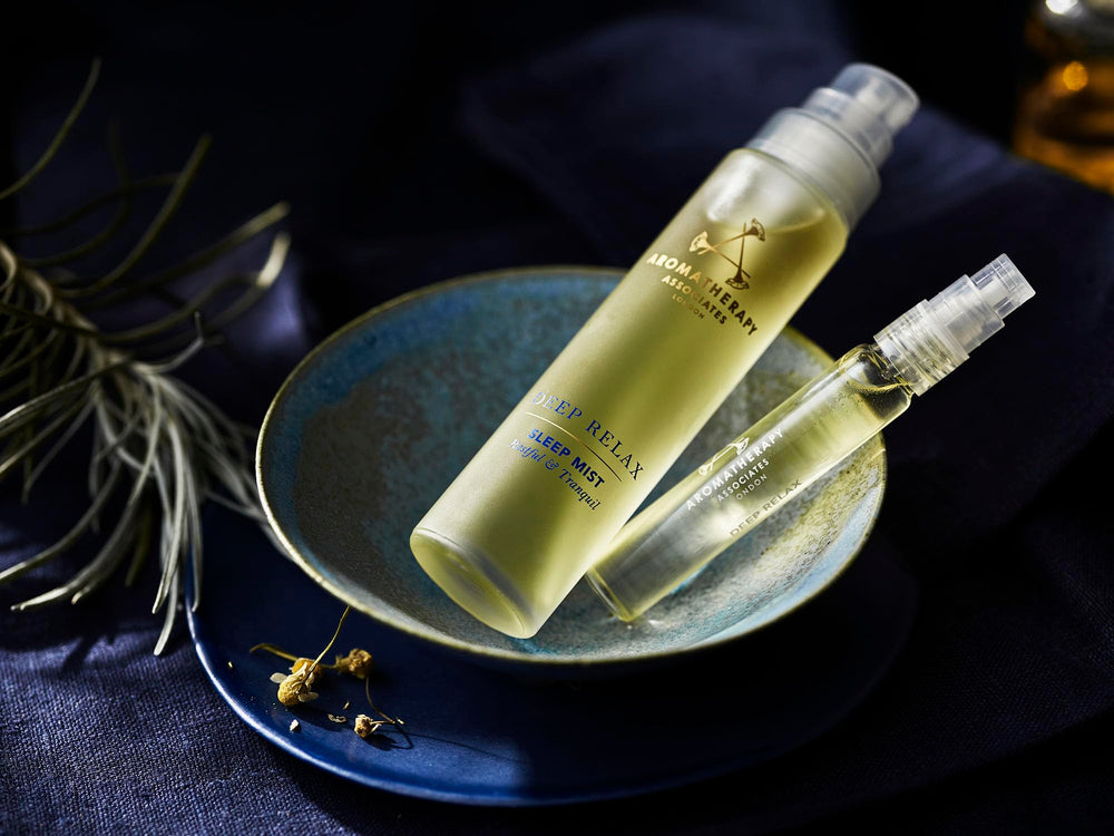 Aromatic mist lingers as Deep Relax enhances calming atmosphere