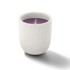 Aromatherapy Associates De-Stress Candle featuring frankincense and chamomile essential oils for calm focus