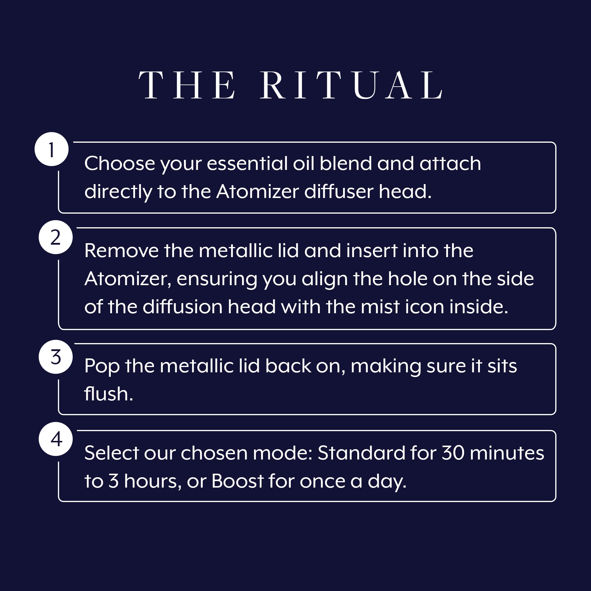 Aromatherapy Associates rechargeable atomizer battery enables all-day portability and easy recharging