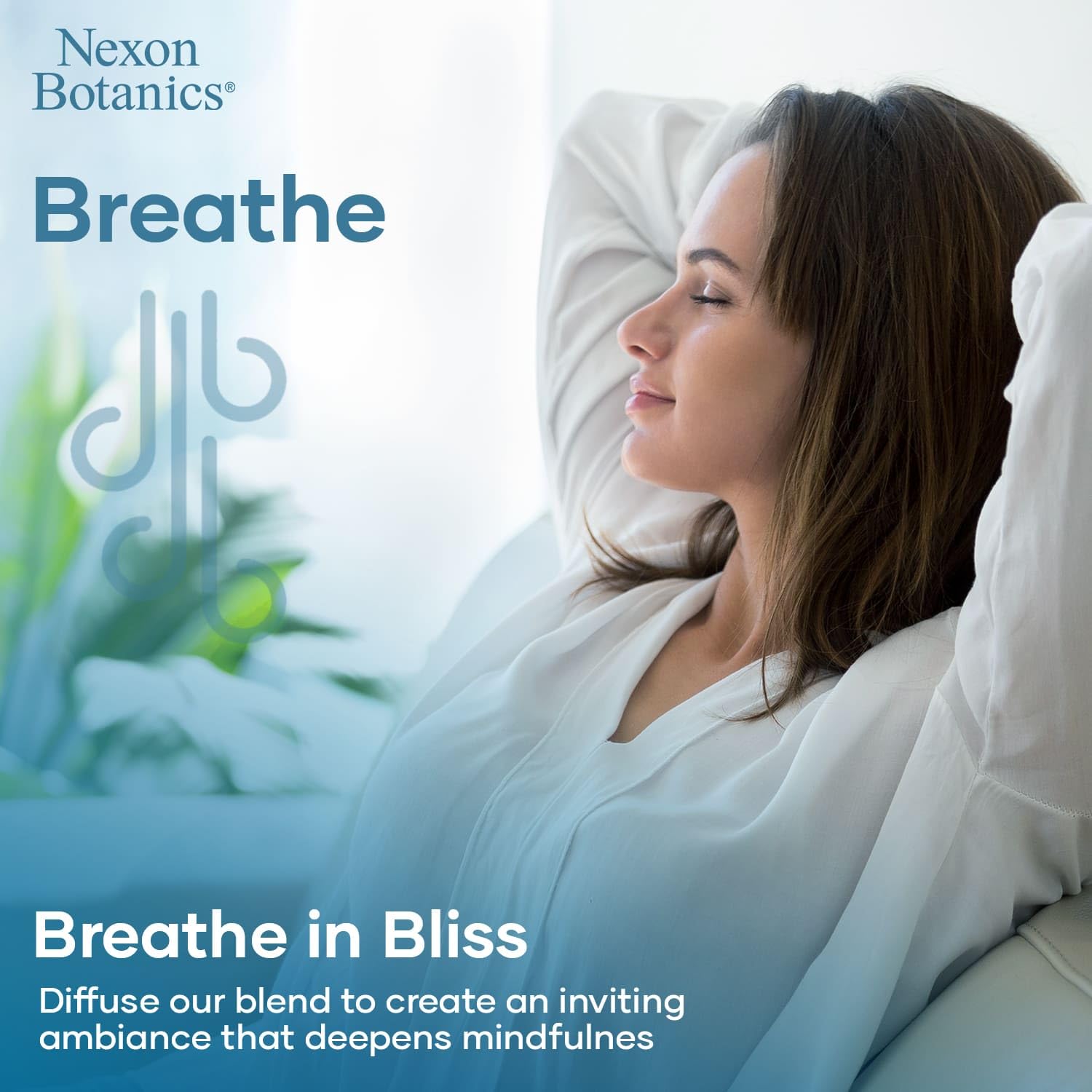 Aromatherapy and scented space with Breathe blend