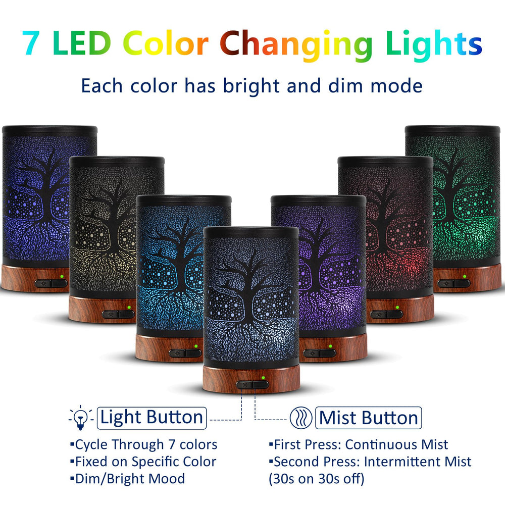 Life Tree Aromatherapy Diffuser 150ml side view