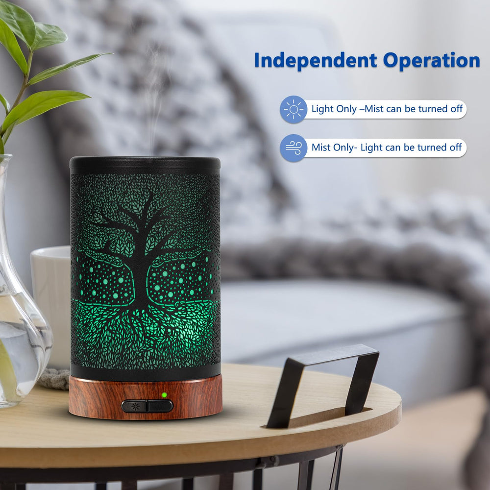 Life Tree Aromatherapy Diffuser 150ml top view showing water reservoir