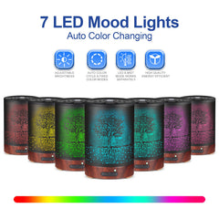 Ultrasonic cool mist humidifier for home and office