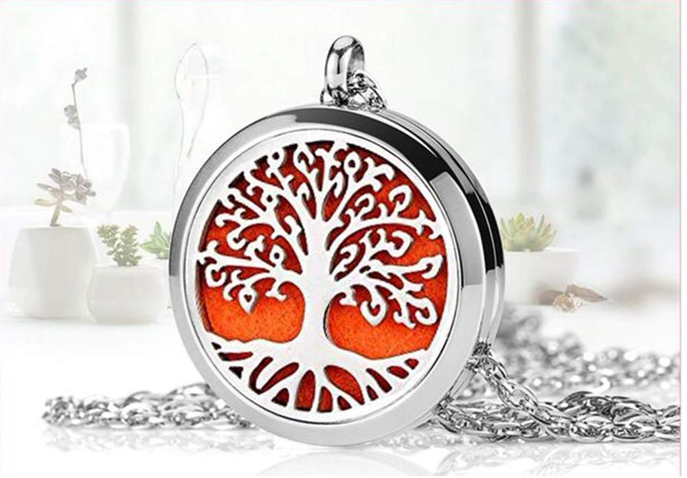 Gift-ready aromatherapy diffuser necklace