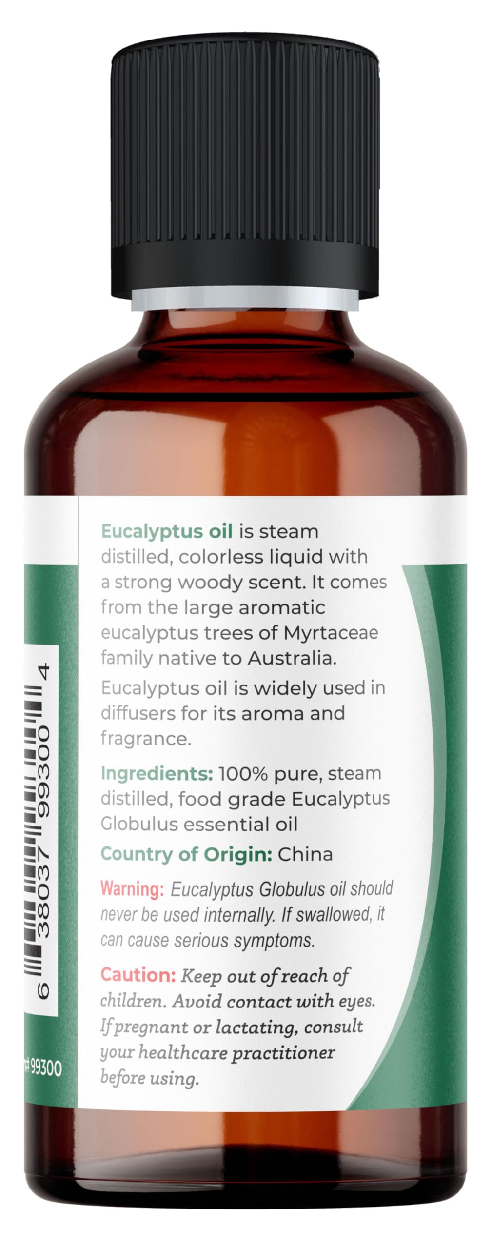 Aromatherapy diffuser with eucalyptus oil