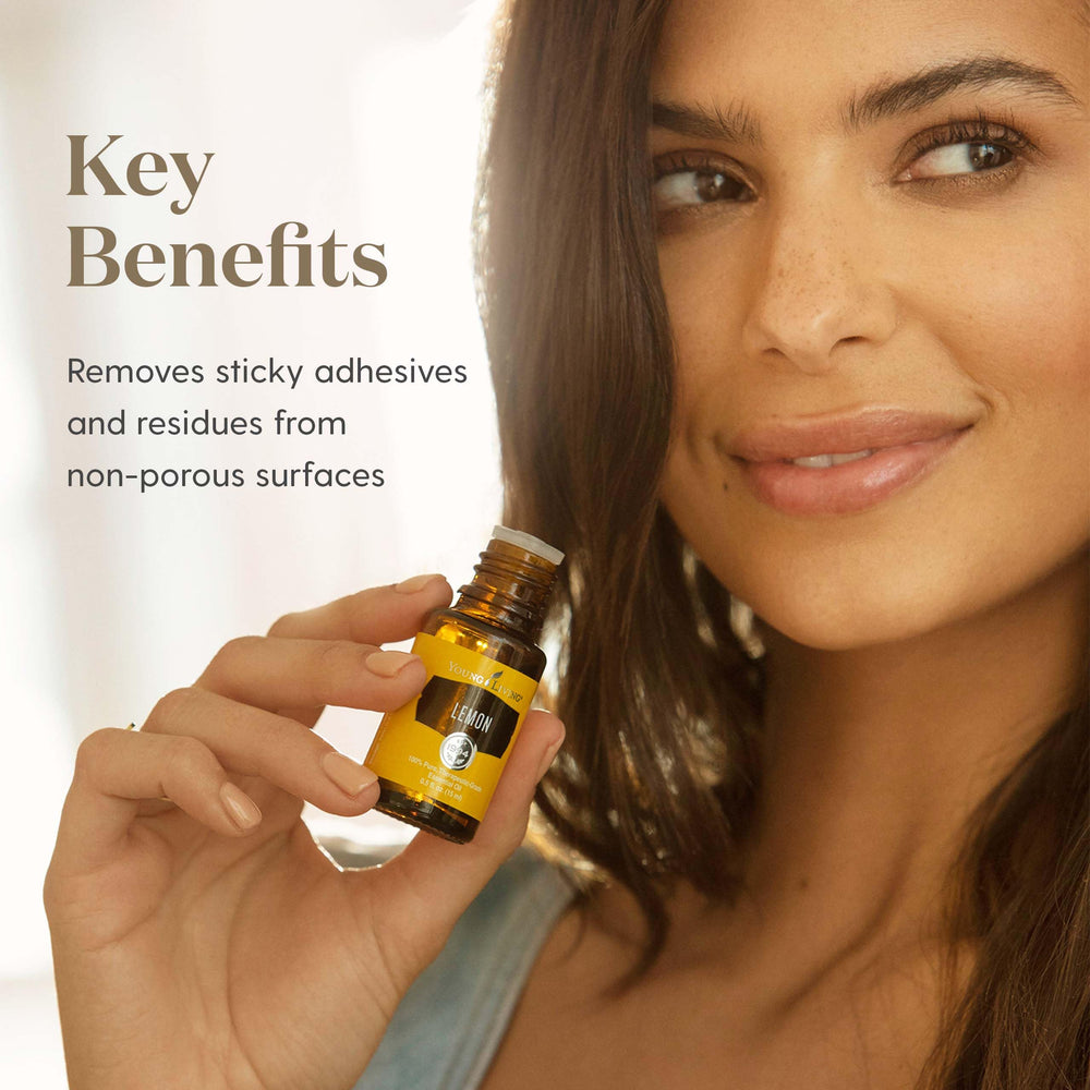 Aromatherapy diffuser with lemon essential oil