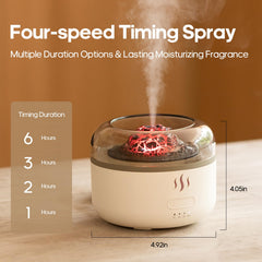 160ML essential oil diffuser in volcano design