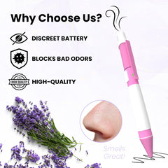 Gift-ready pink aromatherapy diffuser pen with elegant finish