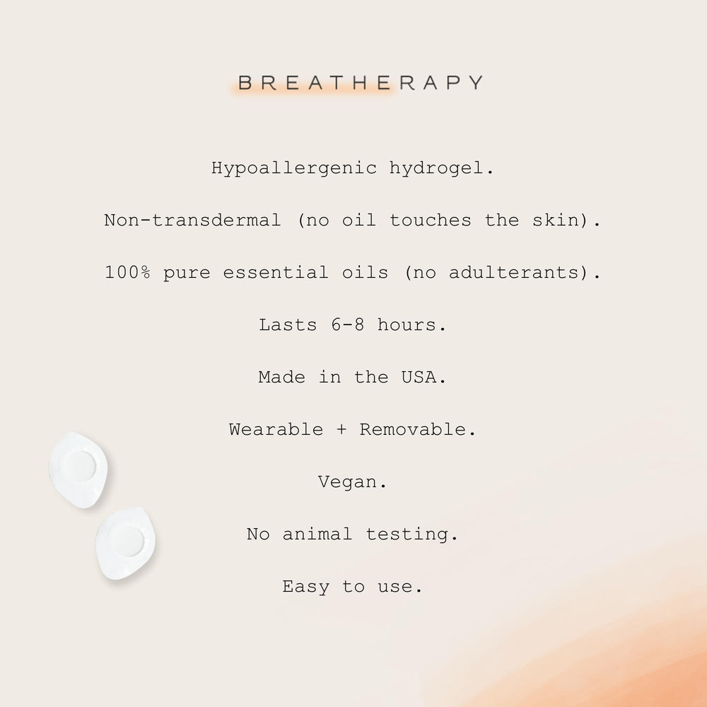 Breatherapy logo with Peppermint Patches