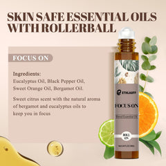 Aromatherapy roll-ons for calm and wellness