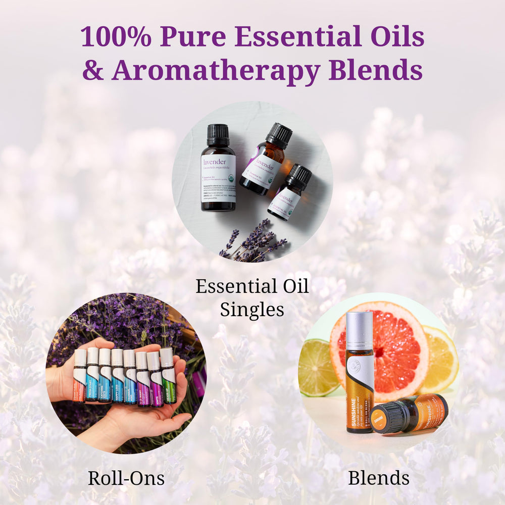 Aromatics International Marjoram Sweet Essential Oil blended with lavender for soothing massage blends.