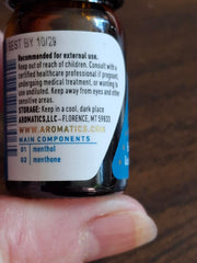 Aromatics International peppermint oil application in diffuser for uplifting daily ritual