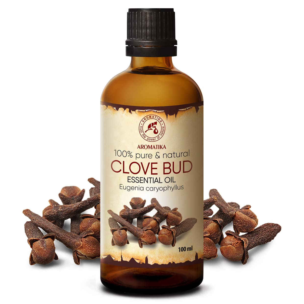 AROMATIKA Clove Bud Oil diffuser setup elevates ambience with inviting scent.