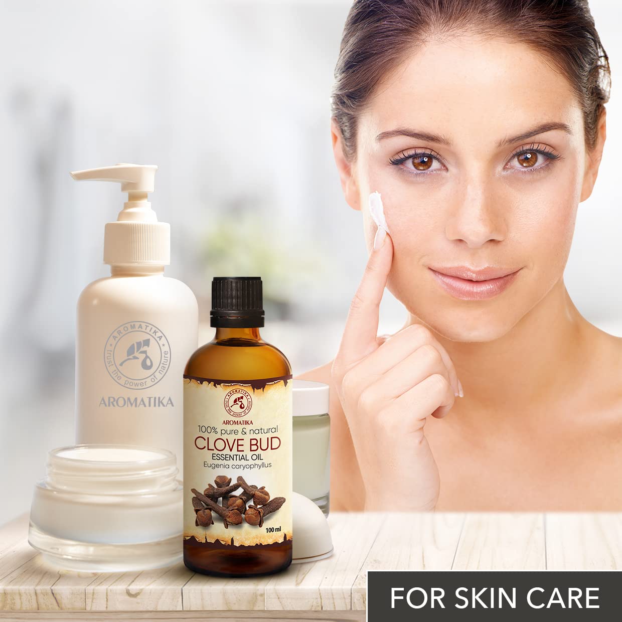 AROMATIKA Clove Bud Oil room scent and ambience enhancement in living spaces.