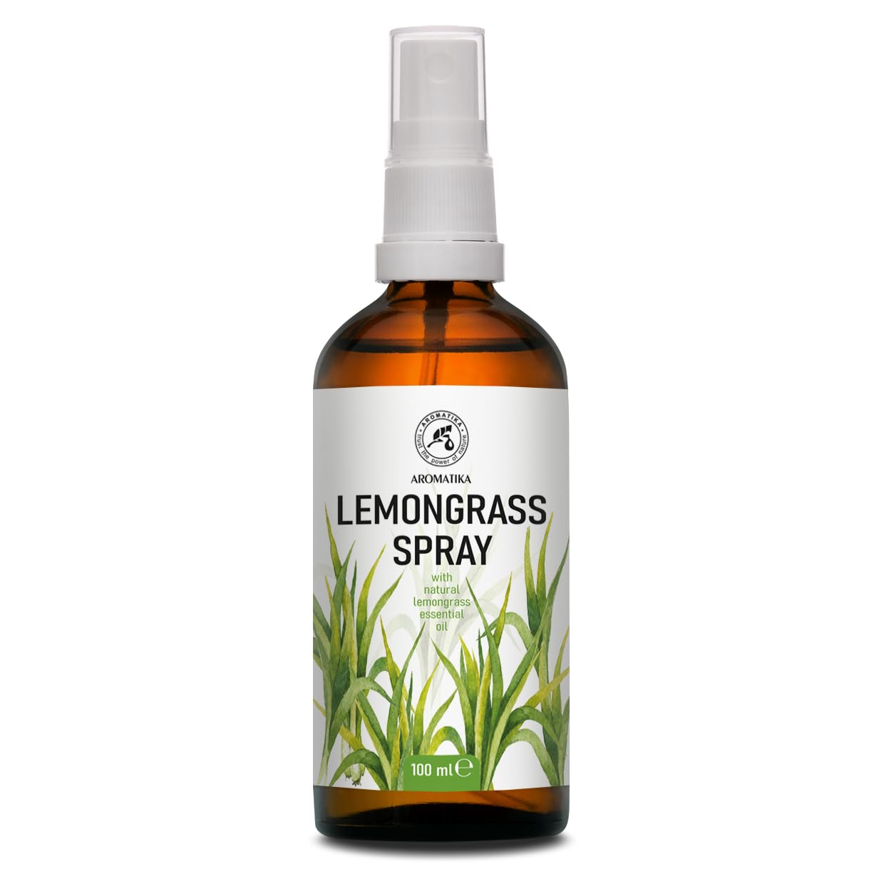 AROMATIKA lemongrass aromatherapy spray bottle uplifting mood