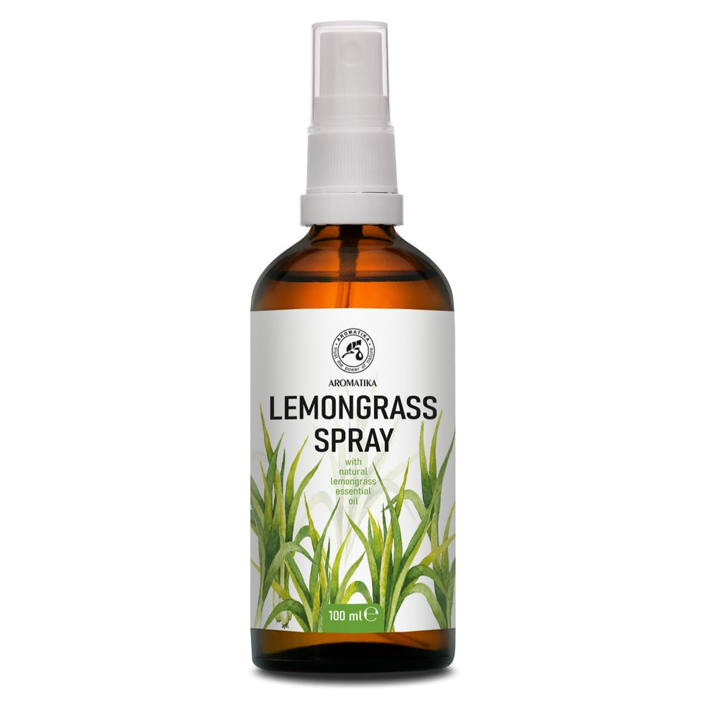 AROMATIKA lemongrass aromatherapy spray bottle uplifting mood