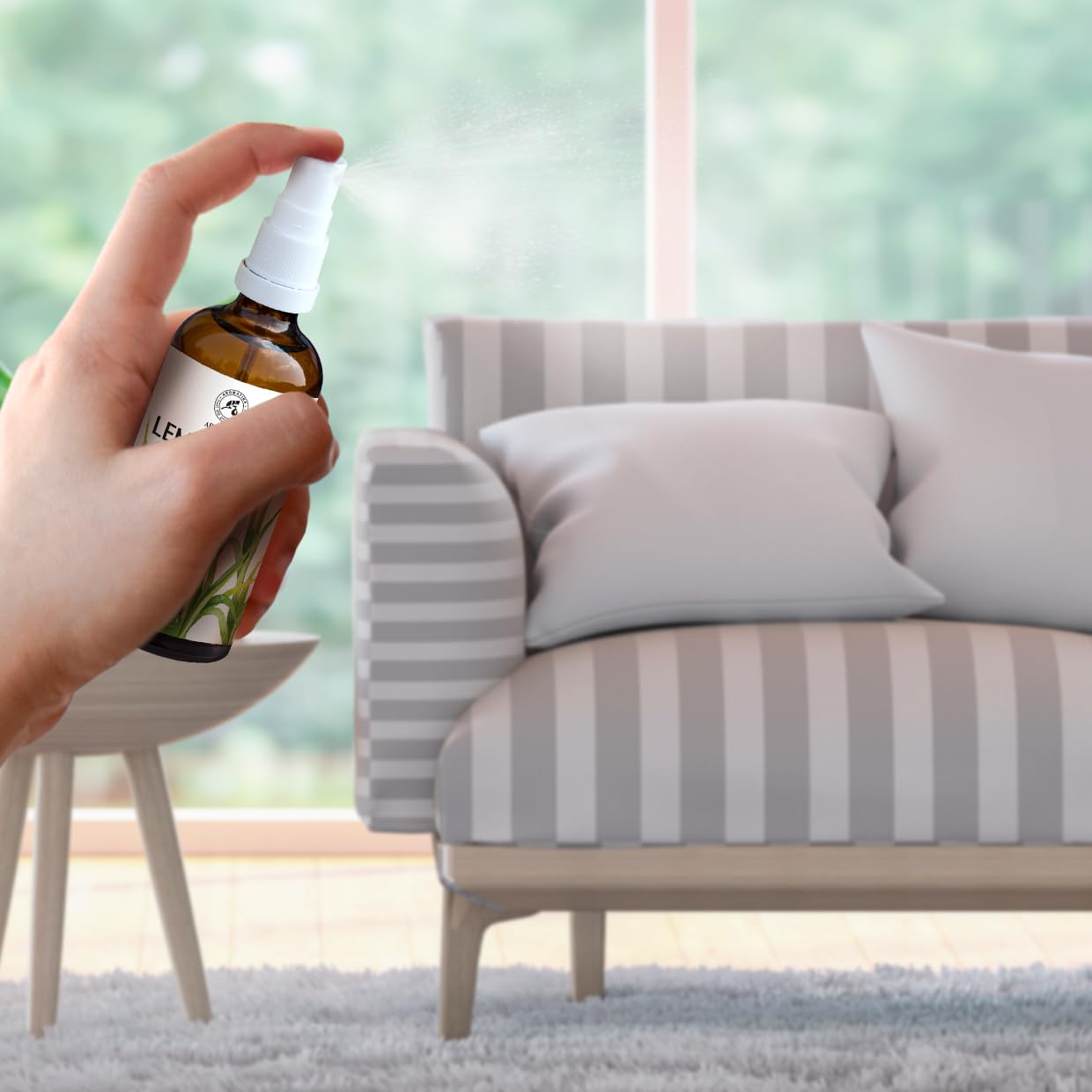 AROMATIKA lemongrass bottle aroma for yoga or meditation