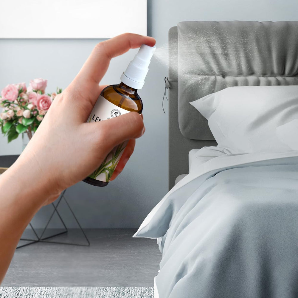 AROMATIKA lemongrass pillow spray for restful sleep