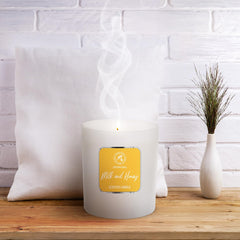 AROMATIKA Milk & Honey burn time up to 45 hours.